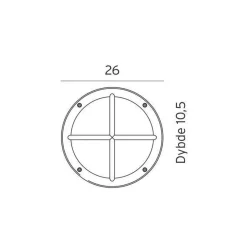 Norlys Lightup-Pris|Taklamper Ute<Rondane 537 taklampe