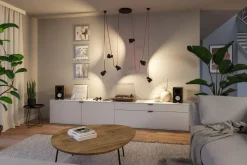 Paulmann Uline Beltesystem<Ronde spot til ULine belte system 7W 3000 Kelvin