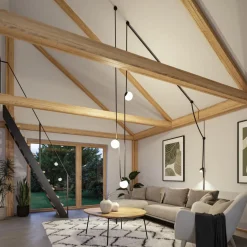 Paulmann Uline Beltesystem<Ronde spot til ULine belte system 7W 3000 Kelvin