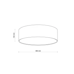 TK Lighting Barneromsbelysning|Kjøkkenbelysning Tak<Rondo kids taklampe 38 cm