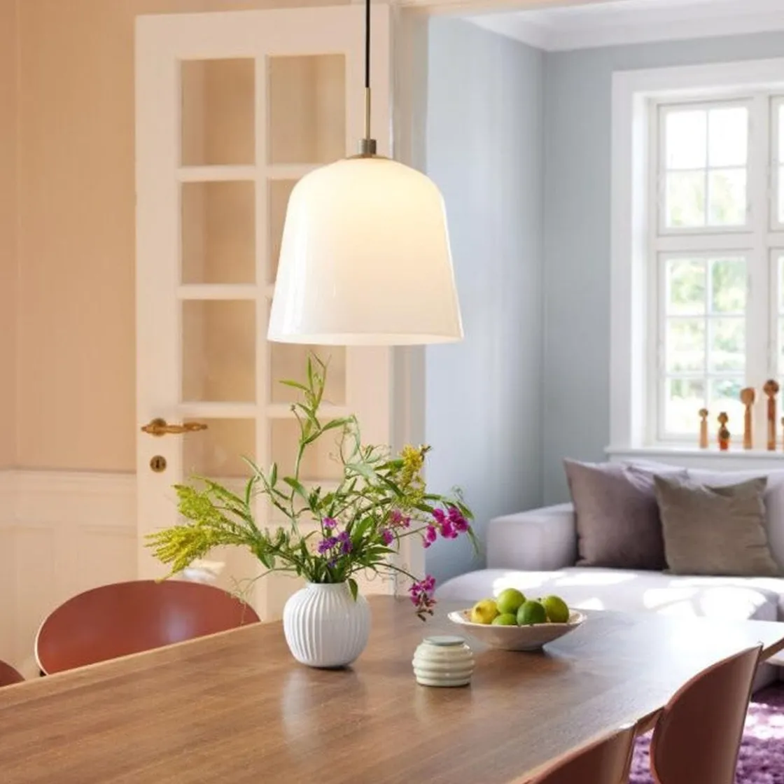 Halo Designs Takpendler|Kjøkkenbelysning Tak<Room 49 takpendel 30 cm - Opal/Antikk messing