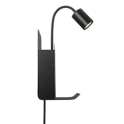 Nordlux Barneromsbelysning|Leselamper<Roomi vegglampe med hylle og USB