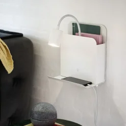 Nordlux Barneromsbelysning|Leselamper<Roomi vegglampe med hylle og USB
