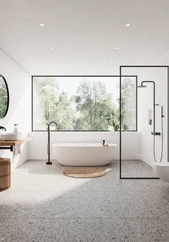 Nordlux Baderomsbelysning Tak<Rosalee lavtbyggende downlight 2700/3000/4000 Kelvin IP65 7W dimbar