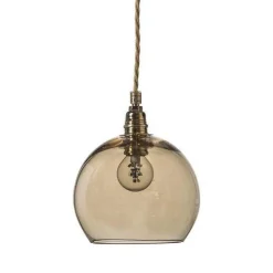 EBB & FLOW Kjøkkenbelysning Tak|Takpendler<Rowan takpendel 15,5 cm Golden Smoke/gull