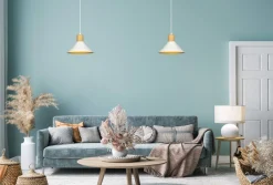 Emibig Kjøkkenbelysning Tak|Takpendler<Rowen takpendel 25 cm - Hvit/Tre