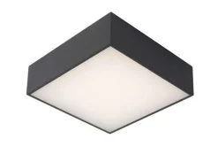 Lucide Kjøkkenbelysning Tak|Baderomsbelysning Tak<Roxane square taklampe IP54 10 watt 2700 Kelvin -