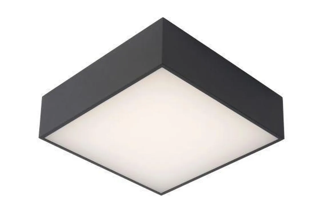 Lucide Kjøkkenbelysning Tak|Baderomsbelysning Tak<Roxane square taklampe IP54 10 watt 2700 Kelvin -
