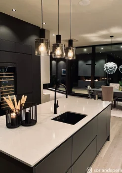 Ms - belysning Kjøkkenbelysning Tak|Takpendler<Roxy takpendel skinne 3 stk 20 cm - farget