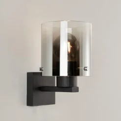 Ms - belysning Interiørlamper<Roxy vegglampe - Svart/Røykfarget