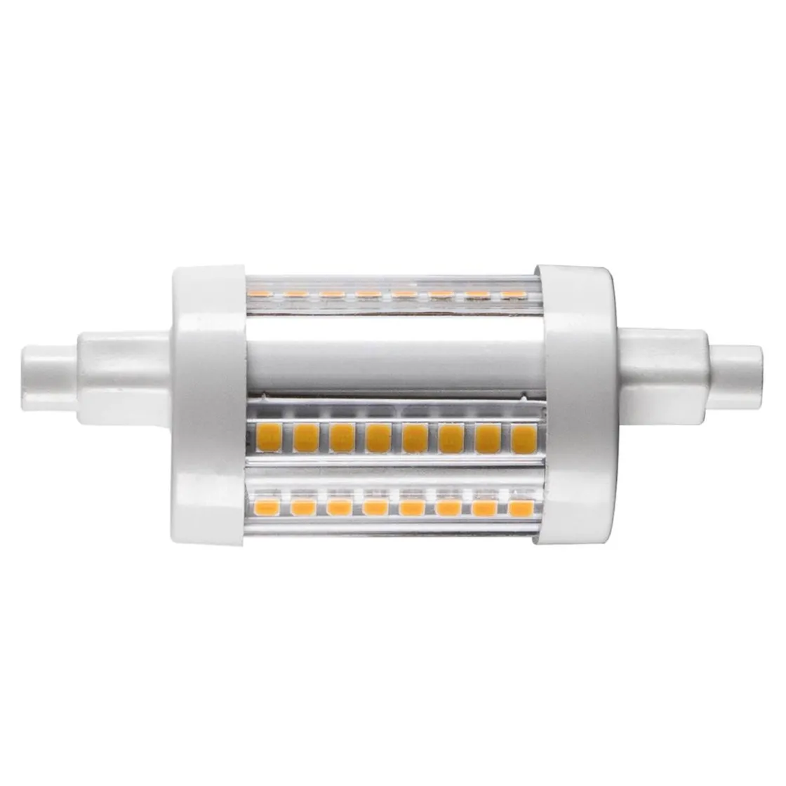Slv Led-Pærer R7 Sokkel<R7S sokkel 78mm 9W 3000 kelvin Ra90 - Dimbar