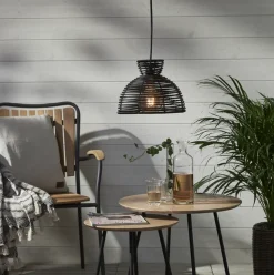 Star Trading Takpendler Ute<Runde utendørs lampeskjerm 26 cm IP44 -