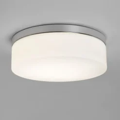 Astro Lighting Baderomsbelysning Tak|Kjøkkenbelysning Tak<Sabina 280 taklampe IP44 E27 - Polert krom/Opal