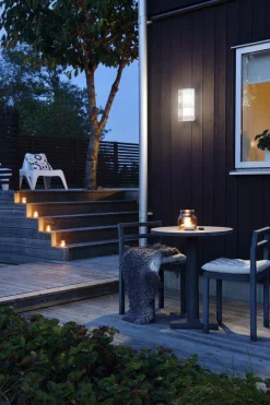 Konstsmide Utelamper - Veggskjold / Plafond<Sanremo dobbel vegglampe 8W LED -