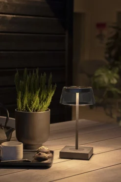 Konstsmide Bordlamper For Utendørsbruk|Bordlamper Ute<Scilla bordlampe 27 cm IP54 oppladbar USB -
