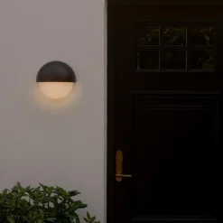 Nordlux Utelamper - Veggskjold / Plafond<Scorpius Maxi Round vegglampe utendørs IP44