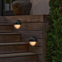 Nordlux Utelamper - Veggskjold / Plafond<Scorpius Round vegglampe utendørs IP44