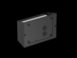 Aneta Lighting Utelamper Med Opp/Ned Lys<Søgne vegglampe utendørs opp/ned lys IP44 10W m/dobbel stikkontakt - Dimbar