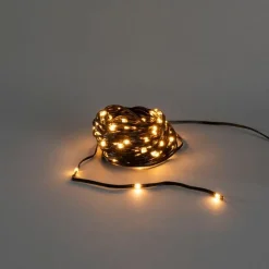 Konstsmide Juletrelys Inne<ShineLine 100 amber micro led slynge 10 meter IP44 - Utendørs