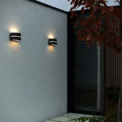 Nordlux Utelamper Med Opp/Ned Lys<Sibelis vegglampe for utendørsbruk IP44