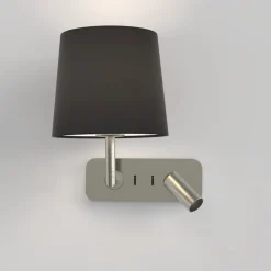 Astro Lighting Leselamper<Side by Side vegglampe med skjerm