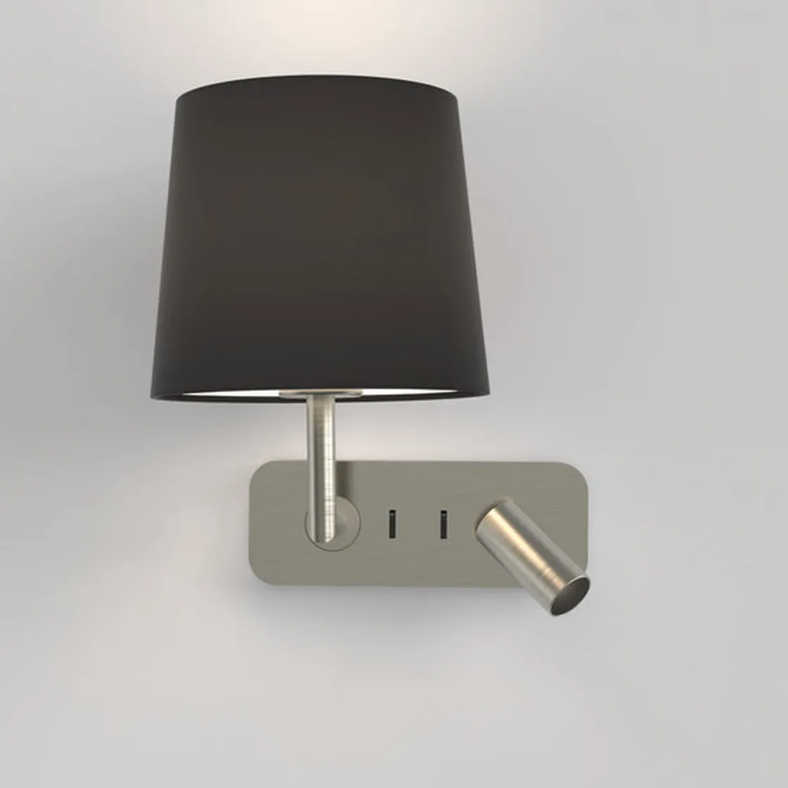 Astro Lighting Leselamper<Side by Side vegglampe med skjerm