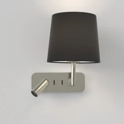 Astro Lighting Leselamper<Side by Side vegglampe med skjerm