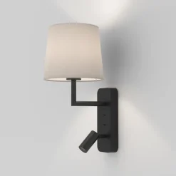 Astro Lighting Leselamper<Side by Side vegglampe med skjerm