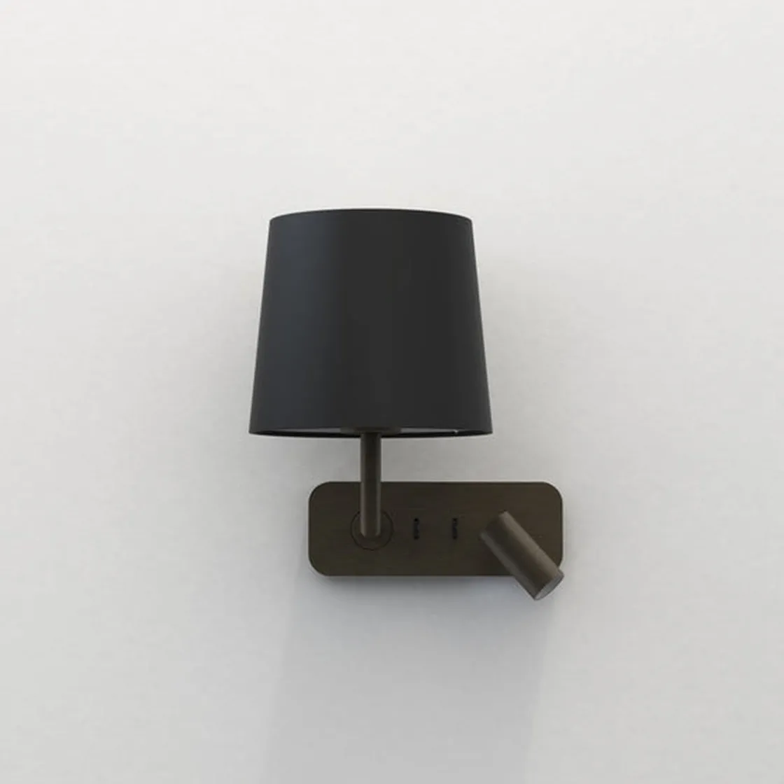 Astro Lighting Leselamper<Side by Side vegglampe med skjerm