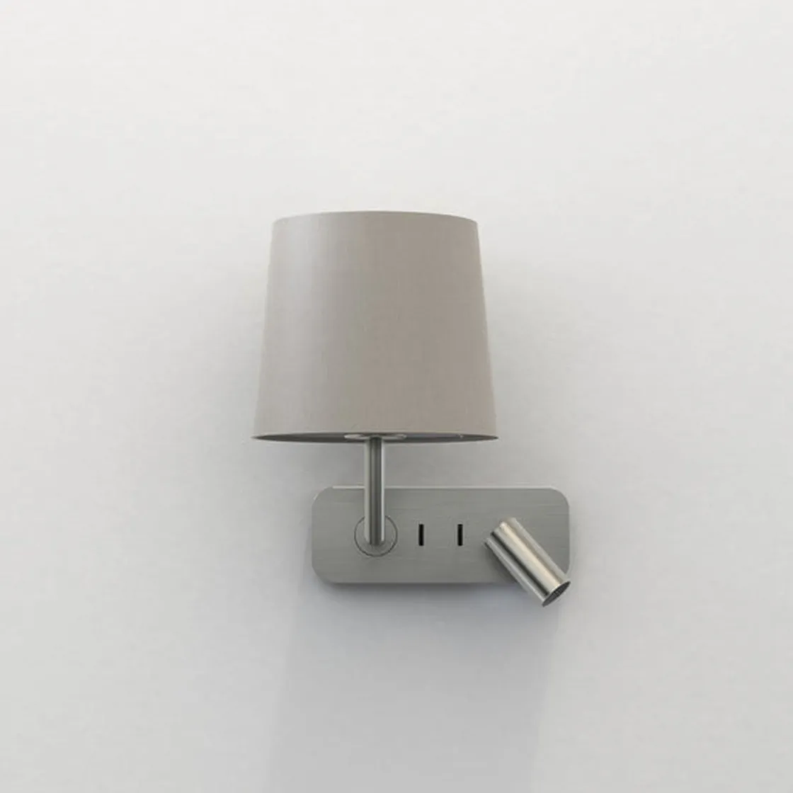 Astro Lighting Leselamper<Side by Side vegglampe med skjerm