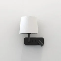 Astro Lighting Leselamper<Side by Side vegglampe med skjerm