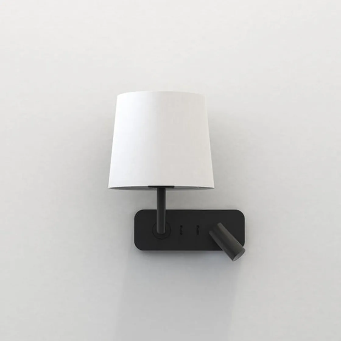 Astro Lighting Leselamper<Side by Side vegglampe med skjerm