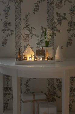 Konstsmide Juledekorasjon|Julebyer<Siluett motiv 6 varmhvite LED på batteri