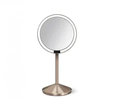 Simplehuman Sminkespeil Med Lys<sminkespeil med lys, 12 cm - Rosegull, reisespeil