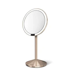 Simplehuman Sminkespeil Med Lys<sminkespeil med lys, 12 cm - Rosegull, reisespeil