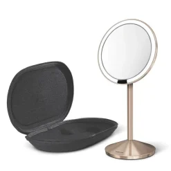 Simplehuman Sminkespeil Med Lys<sminkespeil med lys, 12 cm - Rosegull, reisespeil