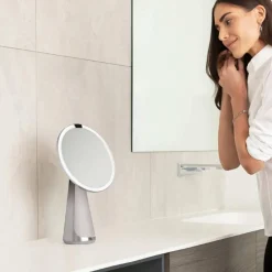 Simplehuman Sminkespeil Med Lys<sminkespeil med lys, sensor og høyttaler