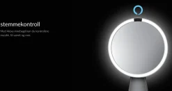 Simplehuman Sminkespeil Med Lys<sminkespeil med lys, sensor og høyttaler