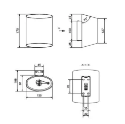 Belid Vegglamper Med Opp/Ned Lys<Sinne vegglampe G9
