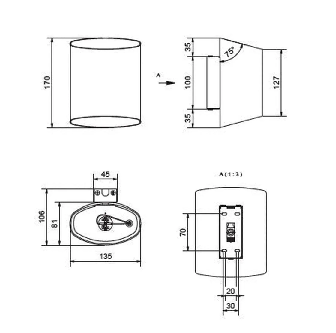 Belid Vegglamper Med Opp/Ned Lys<Sinne vegglampe G9