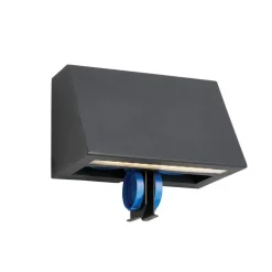 Norlys Lightup-Pris|Utelamper - Veggskjold / Plafond<Ski 1390 veggarmatur m/stikkontakt