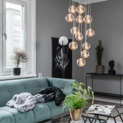 Globen Lighting Kjøkkenbelysning Tak|Takpendler<Skyfall takpendel - Amber