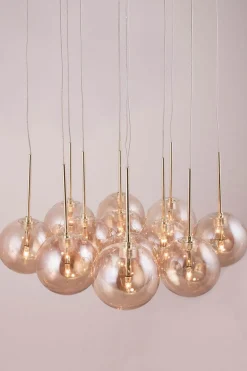 Globen Lighting Kjøkkenbelysning Tak|Takpendler<Skyfall takpendel - Amber