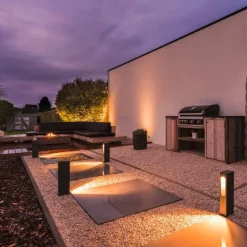 Slv Pullert<Slotbox pullert 40 cm 8W 3000 Kelvin IP44