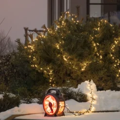 Konstsmide Juletrelys & Lysslynger<Slynge 1200 LED, 37 meter julelys på trommel IP44 - Varmhvit