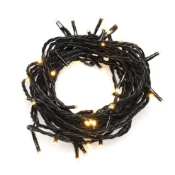 Konstsmide Juletrelys & Lysslynger<Slynge 19 meter - 120 minilys LED utendørs IP44 - Varmhvit