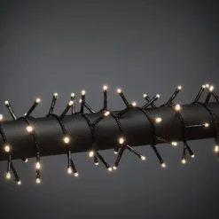 Konstsmide Juletrelys & Lysslynger<Slynge Cluster 1500 LED 33 meter IP44 - Varmhvit