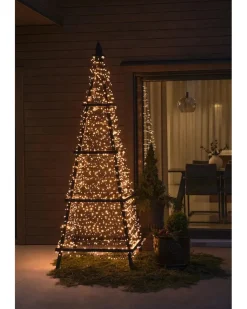 Konstsmide Juletrelys & Lysslynger<Slynge Cluster 1000 LED 27meter IP44 Frostet - Varmhvit