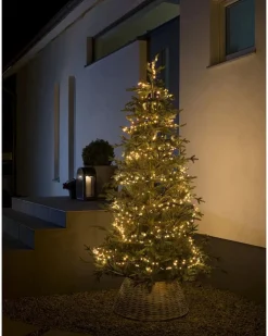 Konstsmide Juletrelys & Lysslynger<Slynge Cluster 1000 LED 27meter IP44 Frostet - Varmhvit