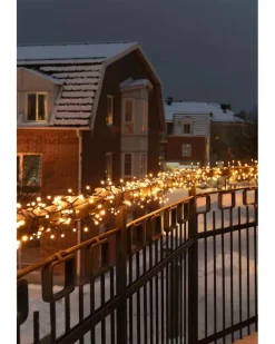 Konstsmide Juletrelys & Lysslynger<Slynge Cluster 1000 LED 27meter IP44 Frostet - Varmhvit